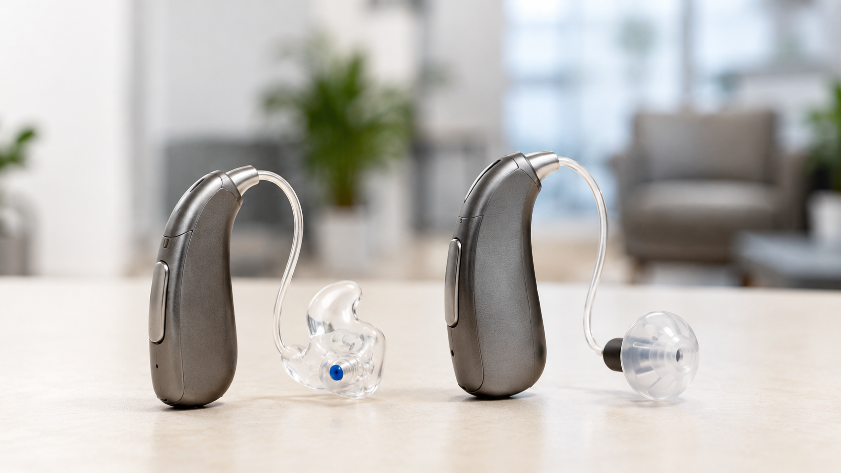 Hearing Aid Earmold and Dome Comparison