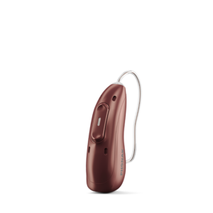 Phonak Audéo EON rechargeable AI hearing aid worn behind the ear